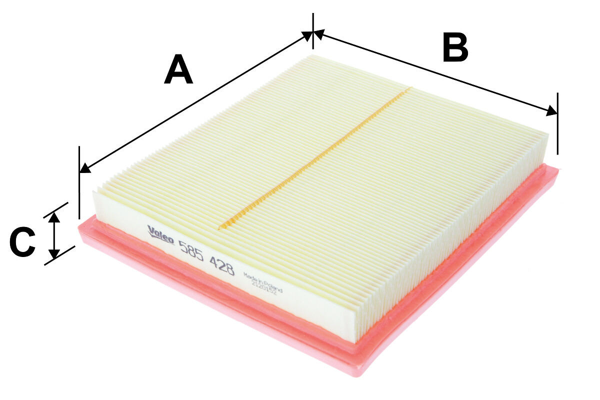 Filtro aria - 585428 VALEO